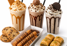 MILKSHAKES AND DESSERTS